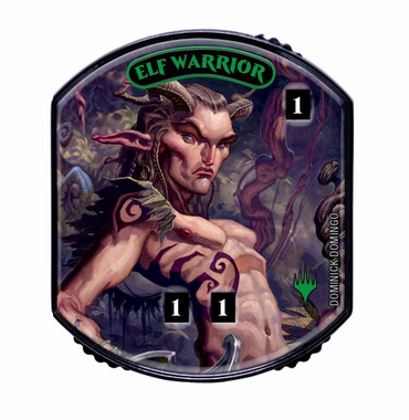 Elf Warrior UltraPro Relic Token Lineage Collection Magic the Gathering