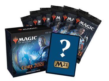 Magic: The Gathering Core Set 2021 Prelease At Home Pack + 2 Core 2021 Packs