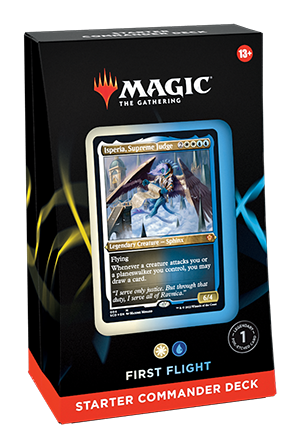 Magic the Gathering : Evergreen Starter Commander Decks 2022 First Flight (White-Blue)