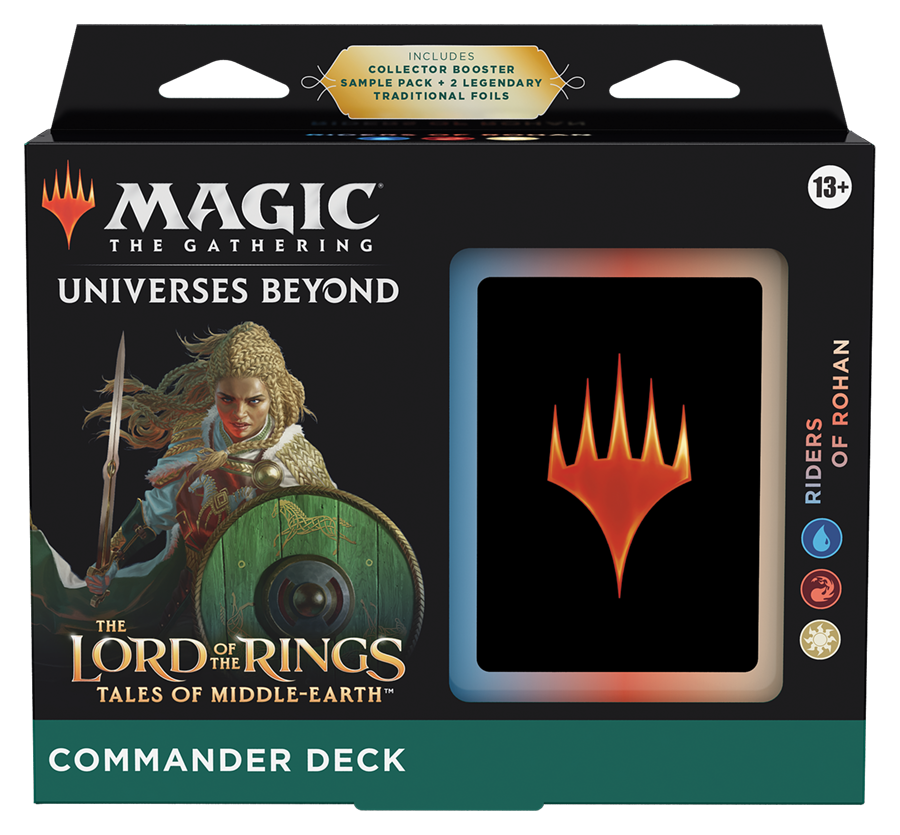 Magic The Gathering The Lord of the Rings: Tales of Middle-earth™ Commander Deck - Riders of Rohan