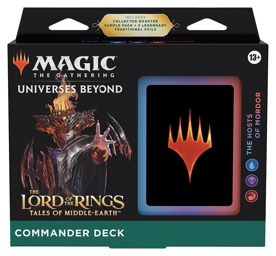 Magic The Gathering The Lord of the Rings: Tales of Middle-earth™ Commander Deck - The Hosts of Mordor