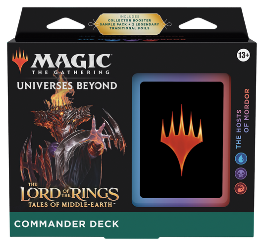 Magic The Gathering The Lord of the Rings: Tales of Middle-earth™ Commander Deck - The Hosts of Mordor