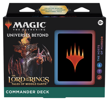 Magic The Gathering The Lord of the Rings: Tales of Middle-earth™ Commander Deck - The Hosts of Mordor