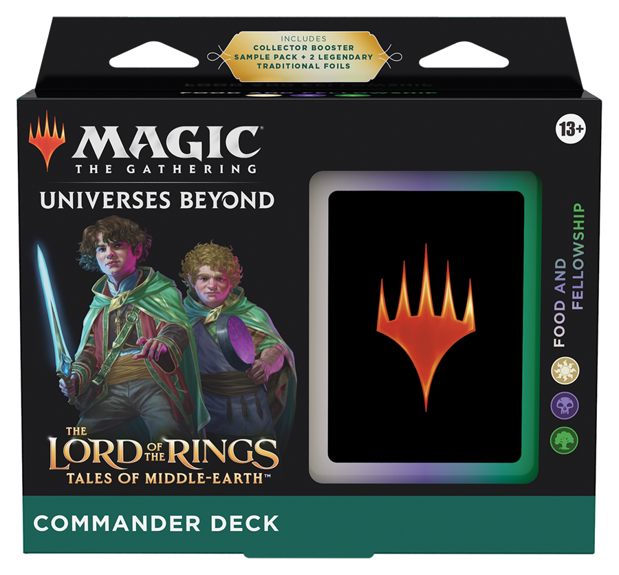Magic The Gathering The Lord of the Rings: Tales of Middle-earth™ Commander Deck - Food and Fellowship