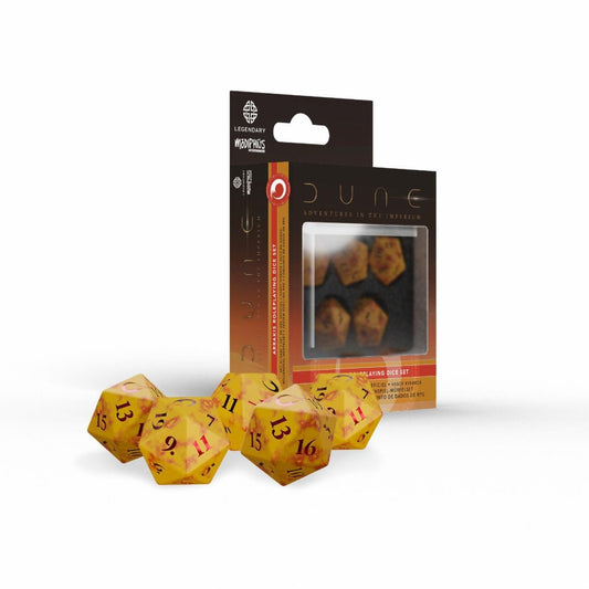 Dune RPG Dice Set: Arrakis Role Play Game
