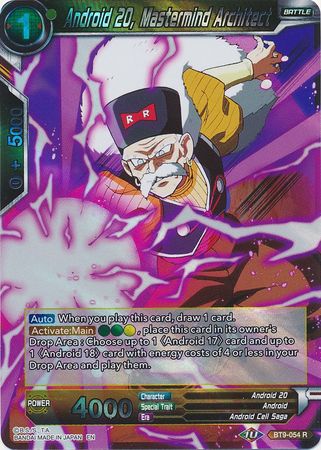 Android 20, Mastermind Architect (BT9-054) [Universal Onslaught]