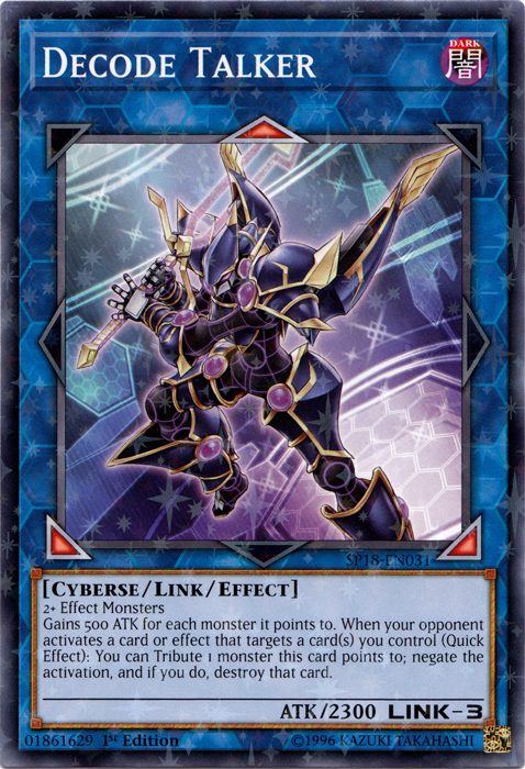 Decode Talker [SP18-EN031] Starfoil Rare