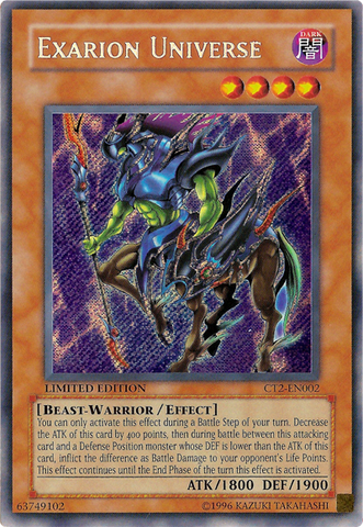 Exarion Universe [CT2-EN002] Secret Rare