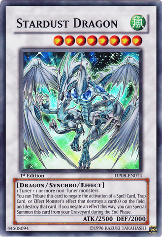 Stardust Dragon [DP08-EN014] Super Rare