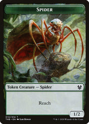 Satyr // Spider Double-Sided Token [Theros Beyond Death Tokens]