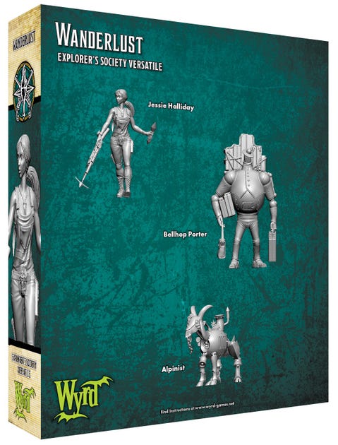 Wanderlust (3rd Edition) - Explores Society Versatile - Malifaux M3e