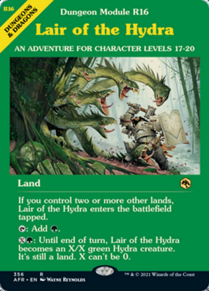 Lair of the Hydra (Dungeon Module) [Dungeons & Dragons: Adventures in the Forgotten Realms]