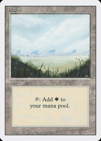 Plains (No Trees / Signature on Right) [Revised Edition]