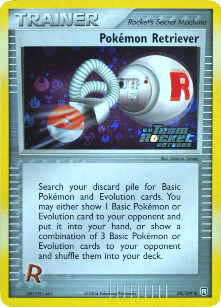 Pokemon Retriever (84/109) (Stamped) [EX: Team Rocket Returns]