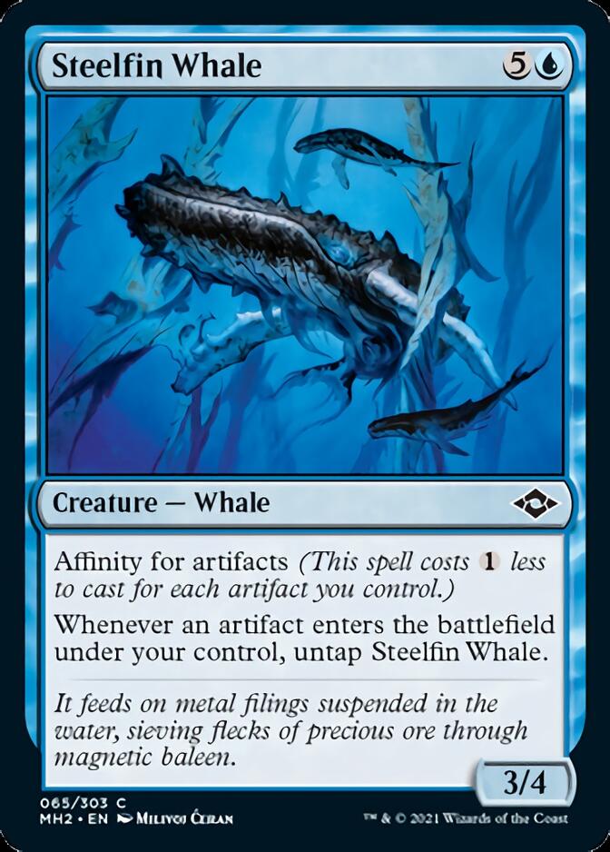 Steelfin Whale [Modern Horizons 2]