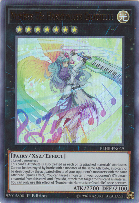 Number 76: Harmonizer Gradielle [BLHR-EN029] Ultra Rare