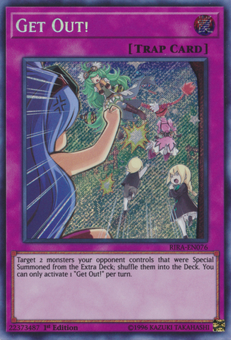 Get Out! [RIRA-EN076] Secret Rare