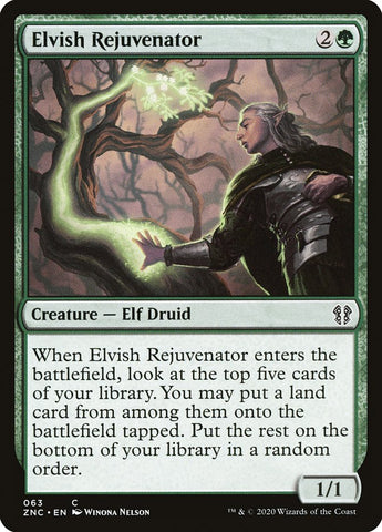 Elvish Rejuvenator [Zendikar Rising Commander]