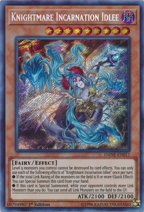 Knightmare Incarnation Idlee [DANE-EN017] Secret Rare