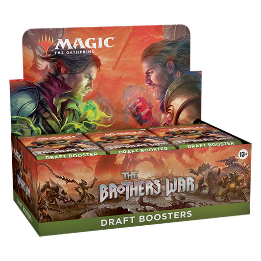 Magic the Gathering : The Brothers' War Draft Booster Display Box