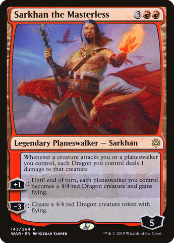 Sarkhan the Masterless [War of the Spark]