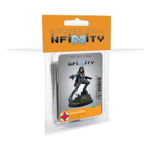 Uxi­a McNeill (Assault Pistol) Infinity Corvus Belli