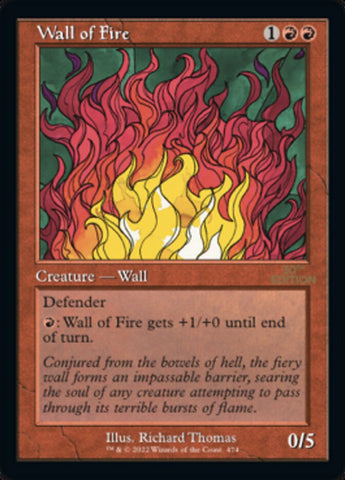 Wall of Fire (Retro) [30th Anniversary Edition]