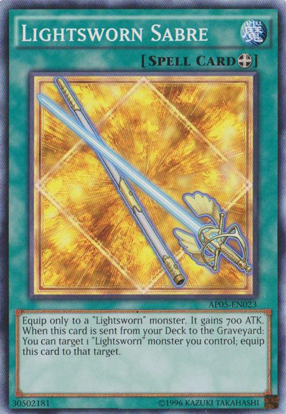 Lightsworn Sabre [AP05-EN023] Common