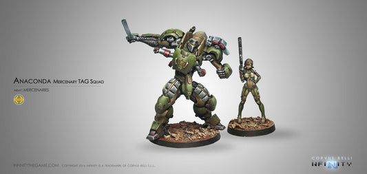 Anaconda, Mercenary TAG Squadron Infinity Corvus Belli