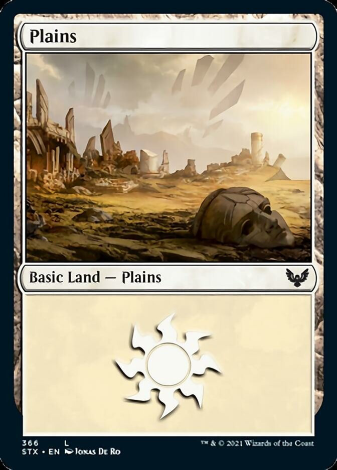 Plains (366) [Strixhaven: School of Mages]