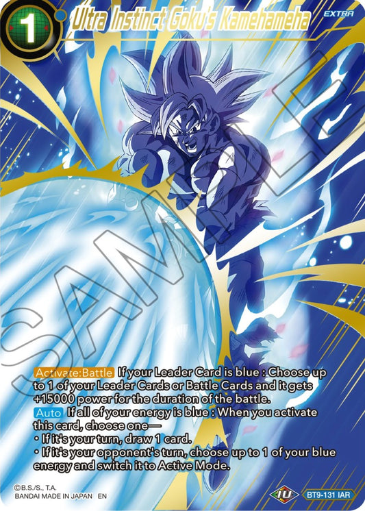 Ultra Instinct Goku's Kamehameha (BT9-131) [Theme Selection: History of Son Goku]