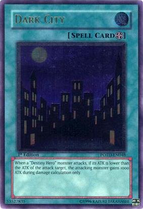 Dark City [POTD-EN048] Ultimate Rare