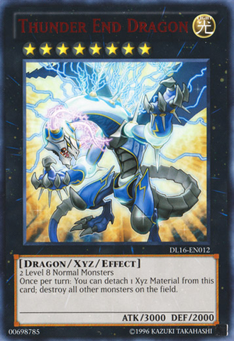 Thunder End Dragon (Red) [DL16-EN012] Rare