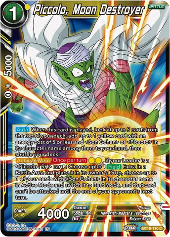 Piccolo, Moon Destroyer (BT19-110) [Fighter's Ambition]