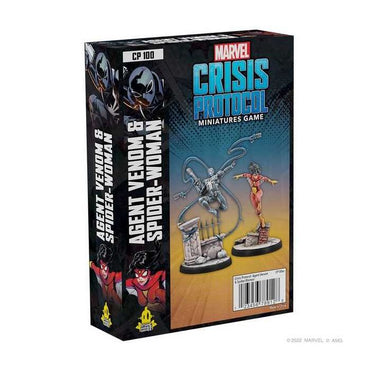 Agent Venom & Spider Woman Marvel Crisis Protocol Miniatures Games