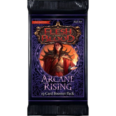 Flesh and Blood TCG: : Arcane Rising Booster Pack (Unlimited Edition)