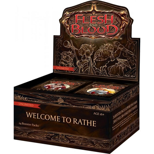 Flesh and Blood TCG: Welcome to Rathe Booster Box (Unlimited Edition)