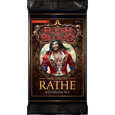 Flesh and Blood TCG: Welcome to Rathe Booster Pack (Unlimited Edition)