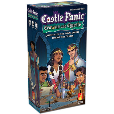 Castle Panic Crowns and Quests Boardgame