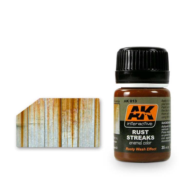 AK Interactive Rust Streaks Enamel 35ml