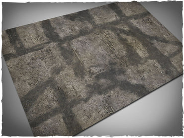 DeepCut Studio Game mat - Gothic Ruins - Cloth, 4x6 feet