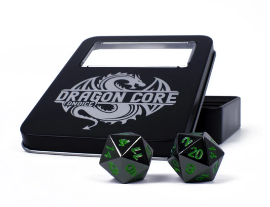 Green Chromatic Dragon DnDice Set