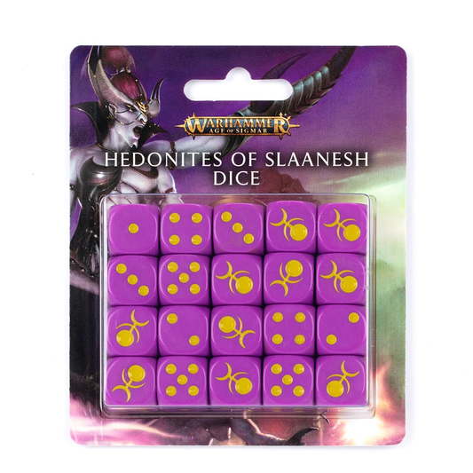 AGE OF SIGMAR:HEDONITES OF SLAANESH DICE