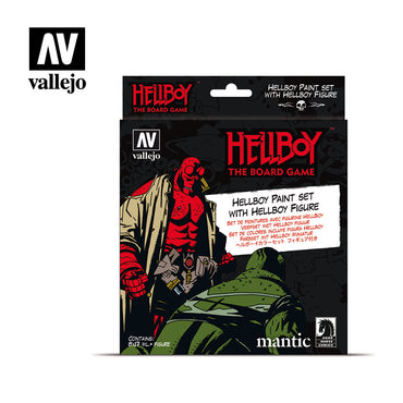 Vallejo Paint - Hellboy Paint Set 8x17ml and Figure