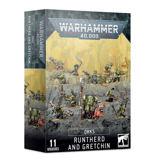 ORKS: RUNTHERD AND GRETCHIN MOB