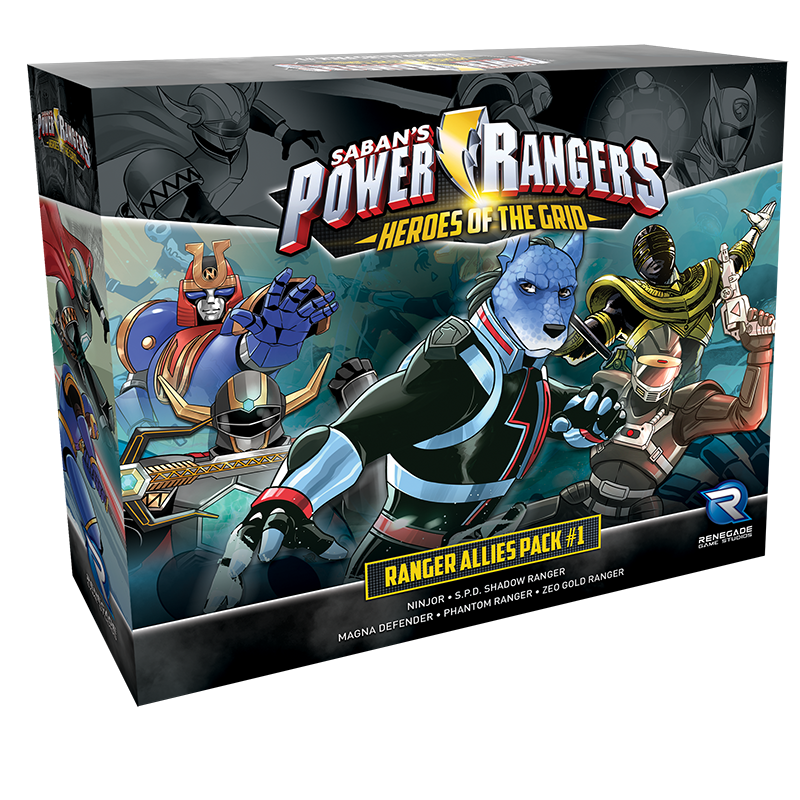 Power Rangers Heroes of the Grid Ranger Allies Pack 1