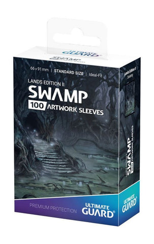 Ultimate Guard Land Edition II Sleeves Standard Size Swamp (100)