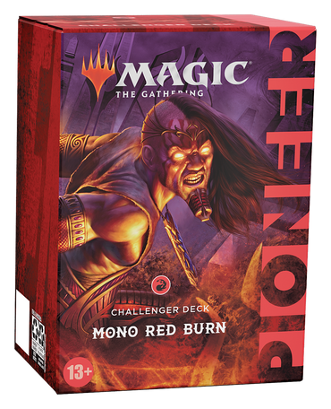 Magic the Gathering Pioneer Challenger Deck 2021 Mono Red Burn