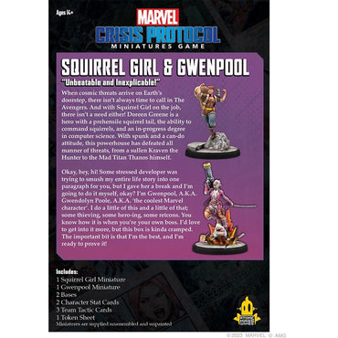 Squirrel Girl & Gwenpool: Marvel Crisis Protocol