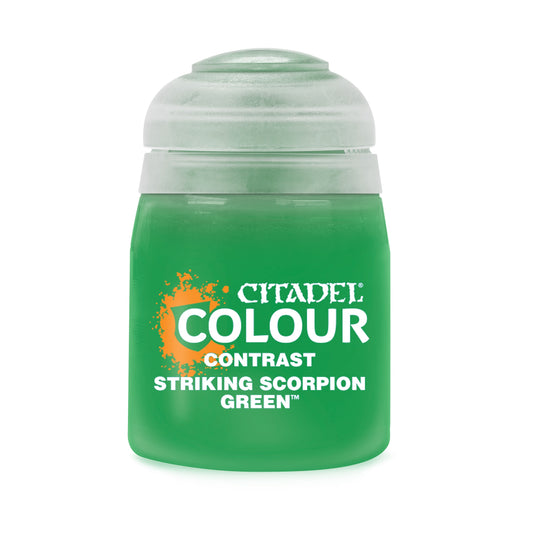 STRIKING SCORPION GREEN CONTRAST PAINT 18ml